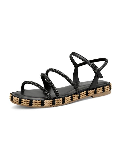 Tamaris Sandaler med rem  sort