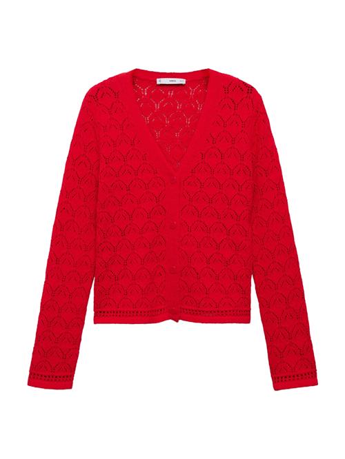 Se MANGO Cardigan 'SITO'  rød ved About You
