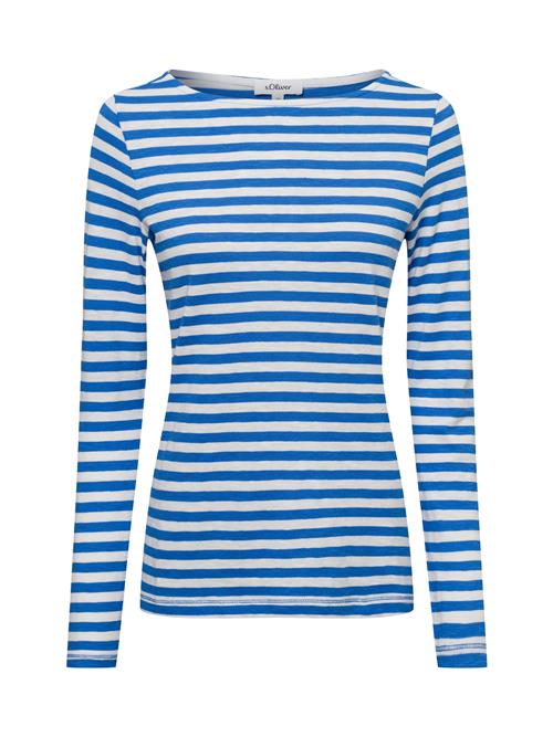 s.Oliver Shirts  marin / hvid