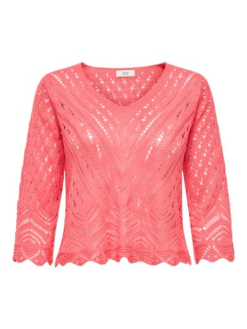 JDY Pullover 'JDYNew Sun'  lys rød