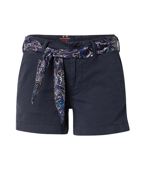 Superdry Lærredsbukser 'Classic'  navy