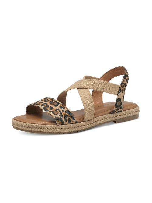 Tamaris Sandaler  cognac / cappuccino / sort