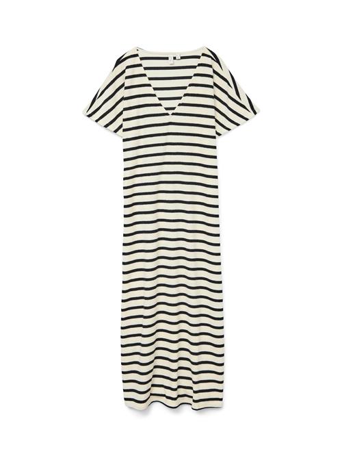 VERO MODA Kjole 'VMEmeli'  ecru / sort
