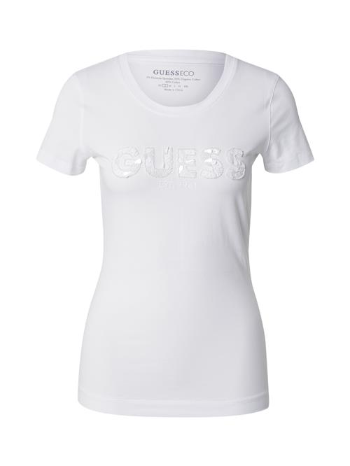 GUESS Shirts 'Love Triangle'  hvid