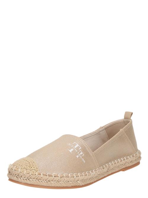 TOM TAILOR Espadrillaer  guld / hvid