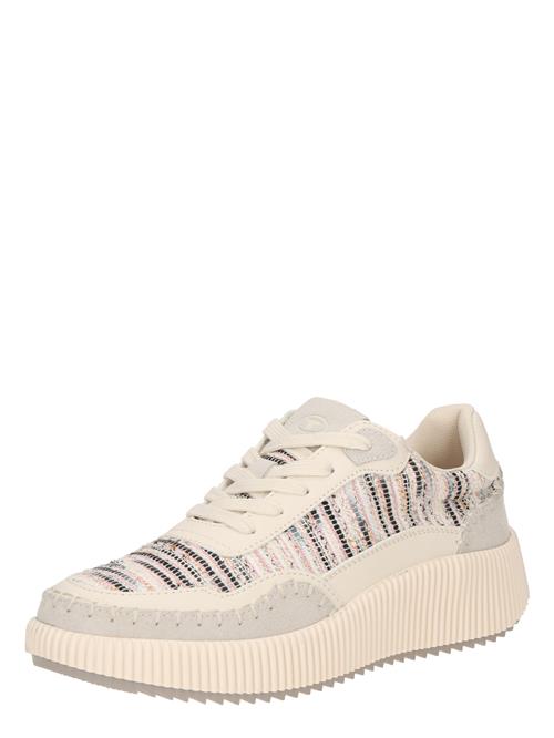 TOM TAILOR Sneaker low  creme / nude / lavendel