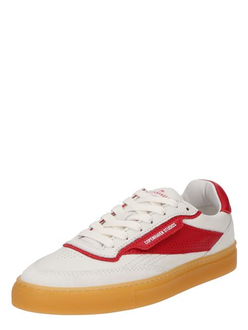 Copenhagen Sneaker low  rød / hvid