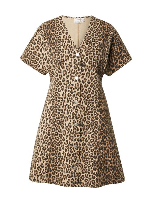 VERO MODA Blusekjole 'VMPENELOPE'  beige / taupe / sort