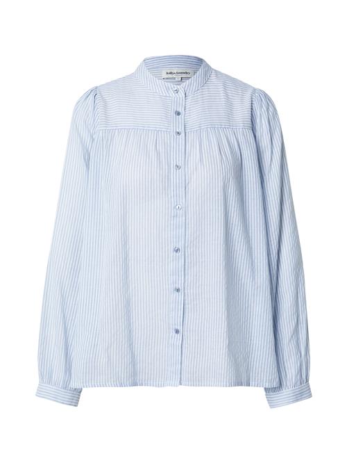 Lollys Laundry Bluse 'Nicky'  lyseblå / hvid