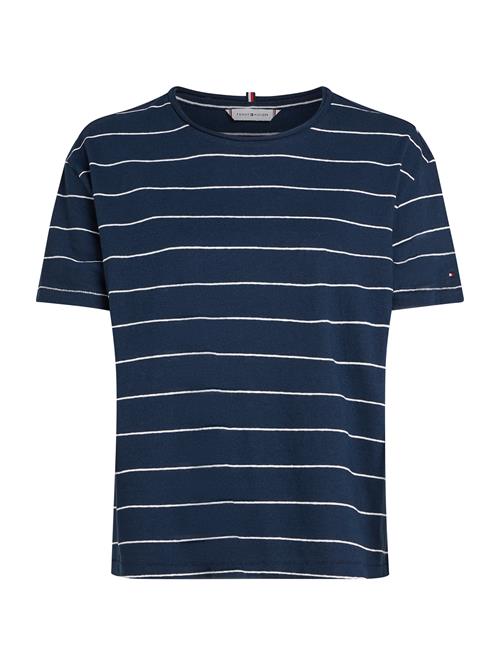 Se TOMMY HILFIGER Shirts  mørkeblå / hvid ved About You