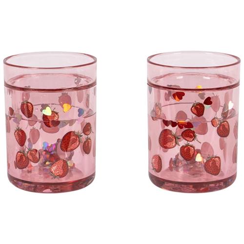 Konges Sløjd 2-pak Glitterkopper Fragola One Size      Unisex