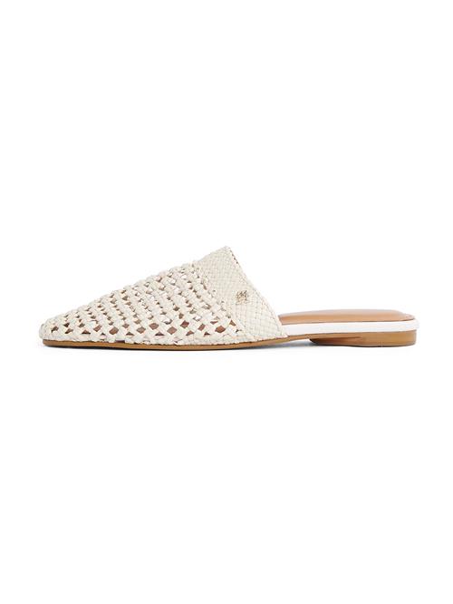 Se TOMMY HILFIGER Pantoletter  creme ved About You