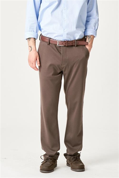 Originale Performance Pants (Regular) - Mørk Brun - Regular fit - 42/32 - Bukser med stretch - TeeShoppen