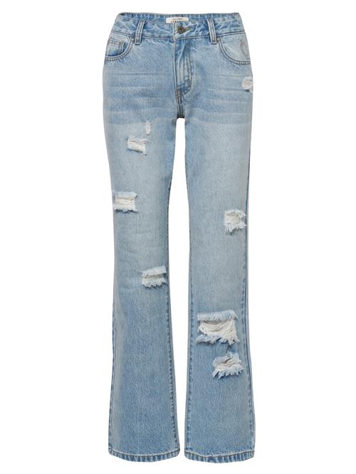 KOROSHI Jeans  lyseblå / hvid