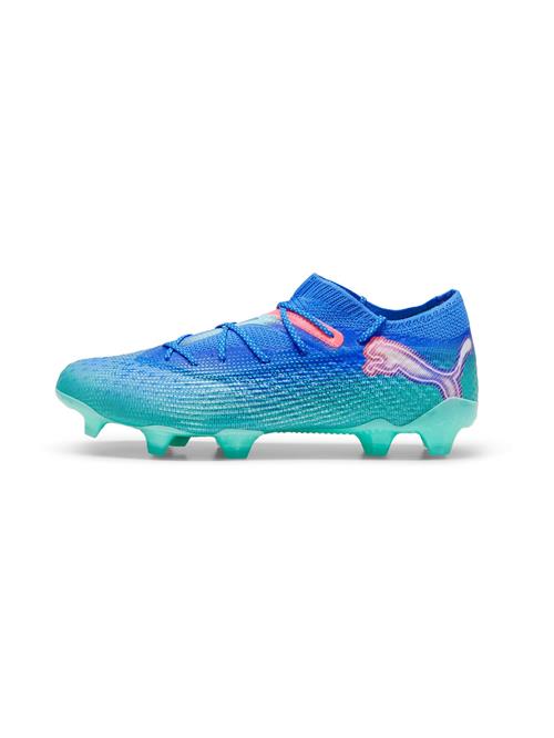 PUMA Fodboldstøvler 'Future 7 Ultimate'  royalblå / lysegrøn / lys pink / hvid