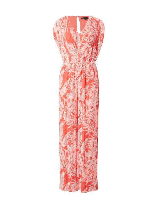 COMMA Jumpsuit  melon / hvid