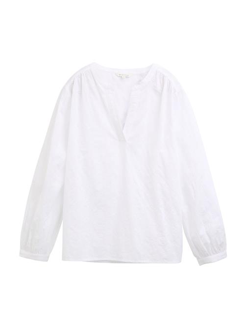 TOM TAILOR Bluse  hvid