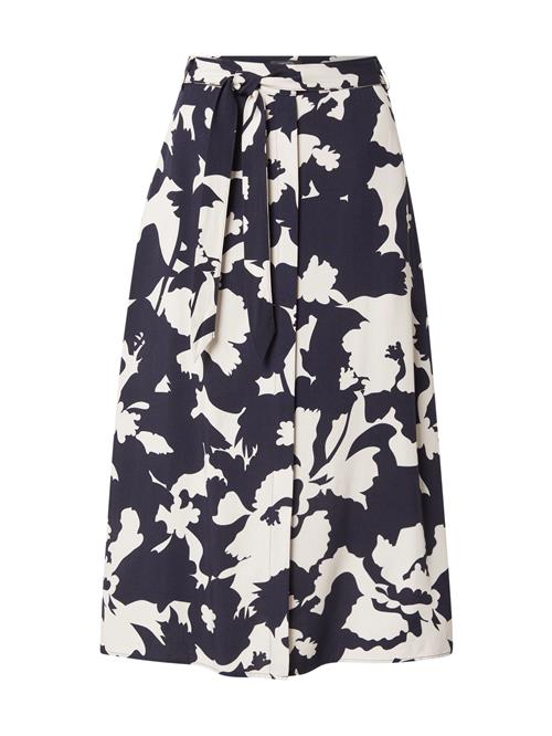 COMMA Nederdel  creme / navy