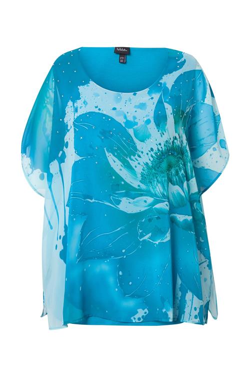 Ulla Popken Bluse  turkis / azur / lyseblå