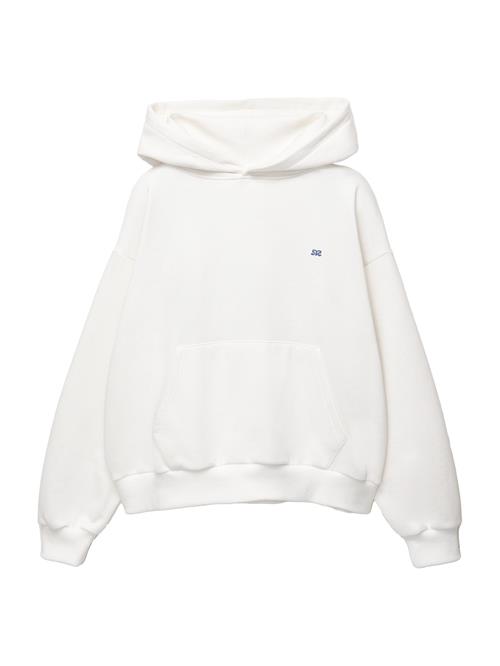 Pull&Bear Sweatshirt  blå / hvid