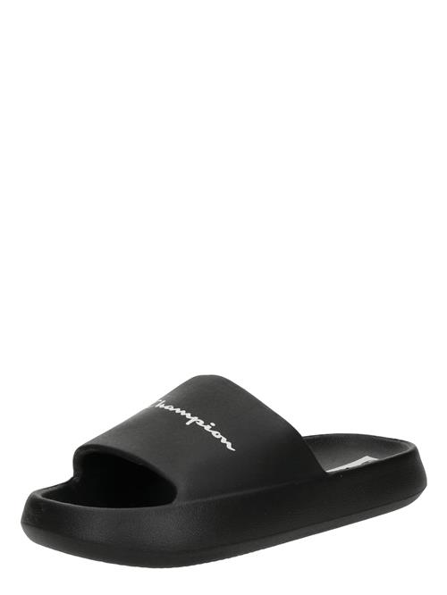Champion Authentic Athletic Apparel Pantoletter  sort / hvid