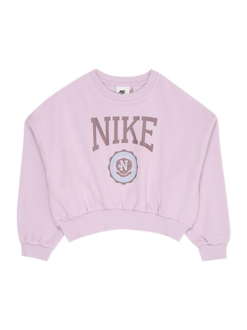 Nike Sportswear Sweatshirt 'CLUB'  lyseblå / lilla / lysviolet