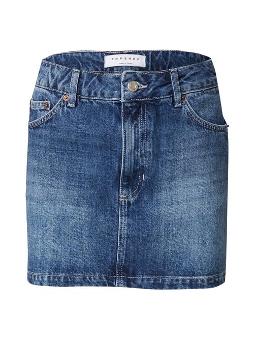 TOPSHOP Nederdel  blue denim