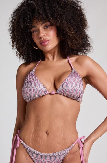 Hunkemöller Trekantsbikinitop Cali pink