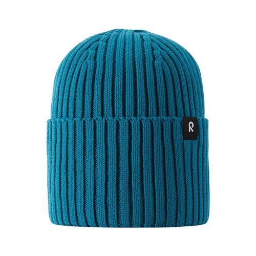 Se Reima Hattara Hue Deep Ocean 56/58 cm  Blå  56/58 cm  Unisex ved Babyshop