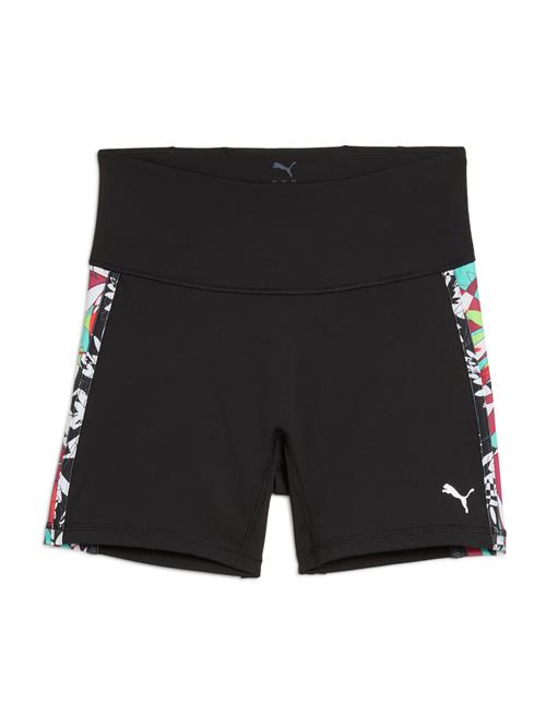 PUMA Sportsbukser  aqua / burgunder / sort / hvid