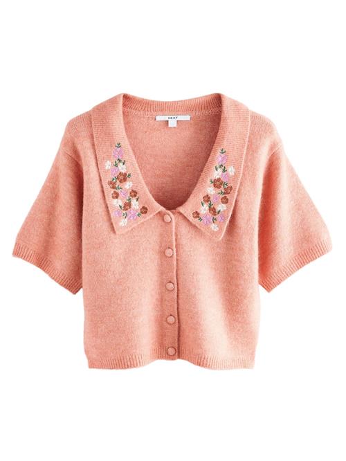 Next Cardigan  brun / lilla / abrikos / hvid