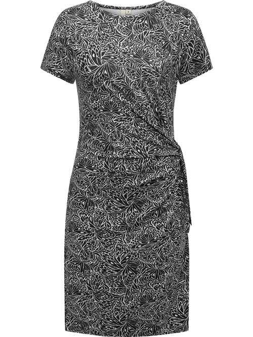 Ragwear Kjole 'Knotta'  natblå / hvid