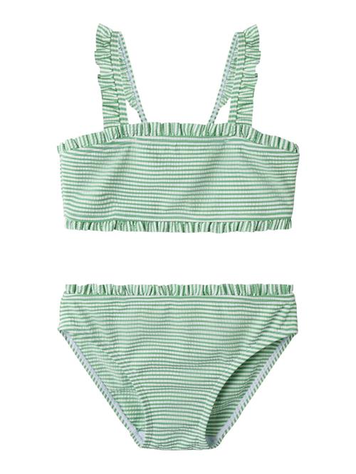 NAME IT Bikini  grøn / hvid