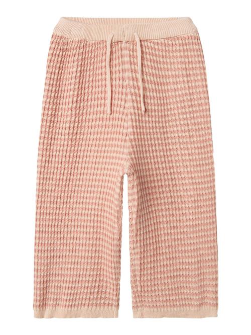 NAME IT Bukser  beige / lyserød