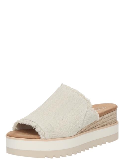 TOMS Pantoletter 'DIANA'  uldhvid
