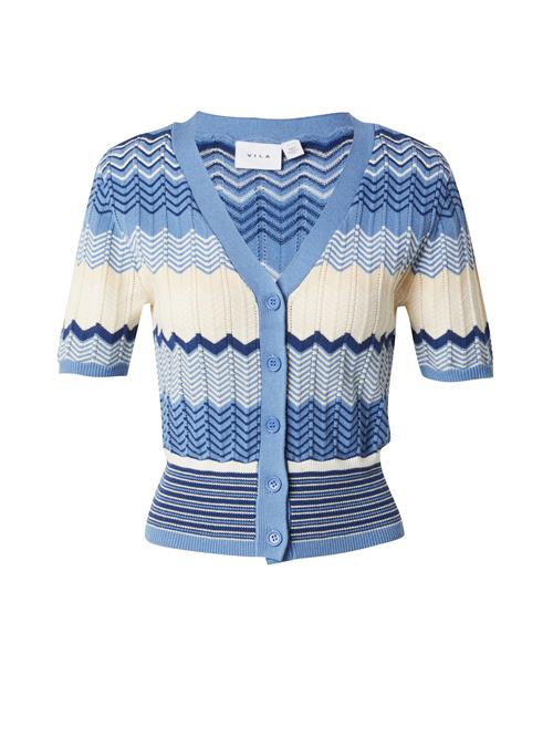 VILA Cardigan 'VICILLE'  creme / lyseblå / hvid / offwhite