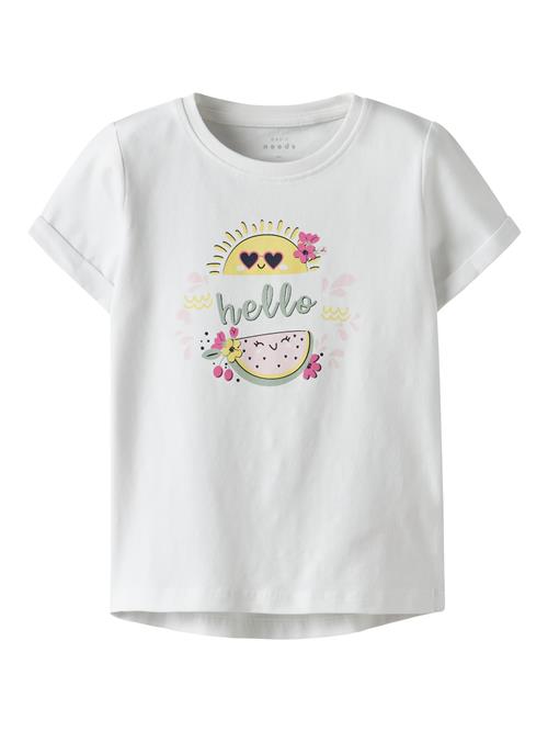 NAME IT Bluser & t-shirts 'NMFVIX'  gul / æble / lyserød / hvid