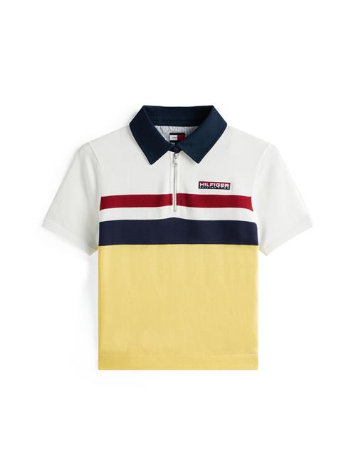 TOMMY HILFIGER Pullover 'SAILING'  ecru / navy / gul / mørkerød