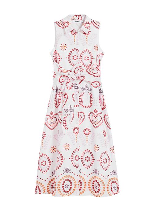 Desigual Blusekjole  blandingsfarvet / hvid