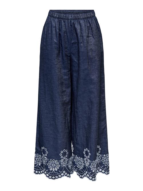 JDY Bukser 'JDYMargot'  navy / hvid
