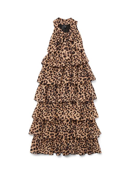 VERO MODA Kjole 'VMGabby'  lysebrun / sort