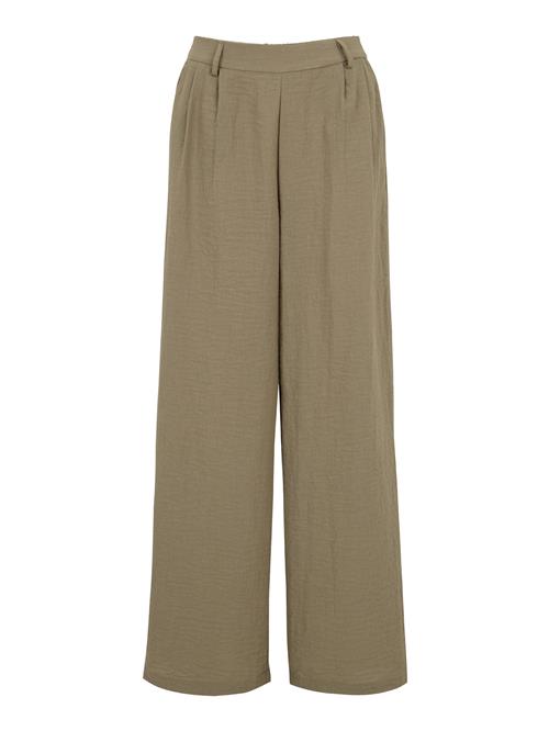 Only Tall Bukser med lægfolder 'ONLEMMIA'  khaki