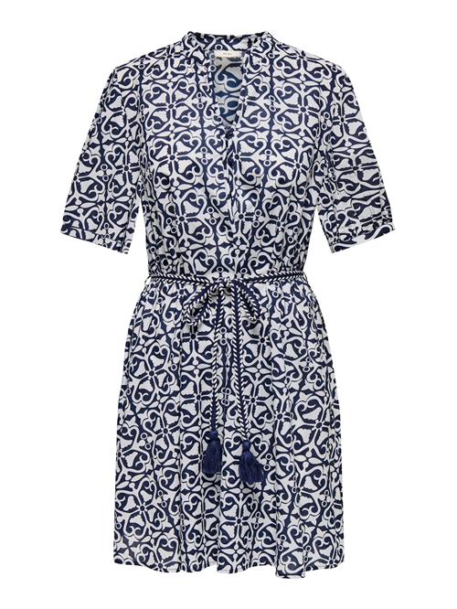 JDY Blusekjole 'JDYAnna'  navy / hvid