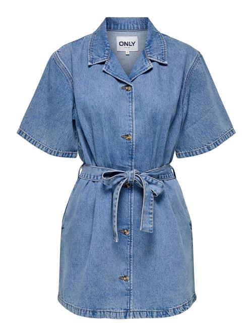 ONLY Blusekjole  blue denim