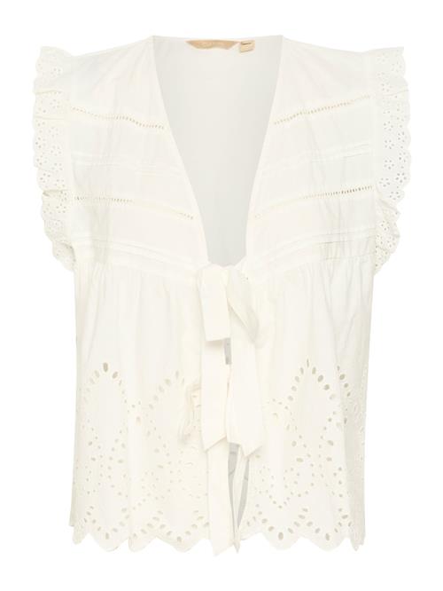CULTURE Bluse 'CU Leso Olena'  creme