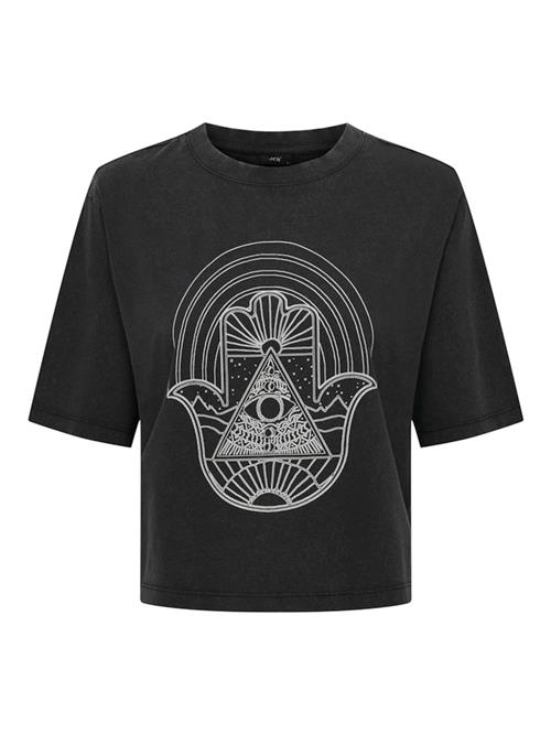 JDY Shirts 'JDYCarla'  lysegrå / sort