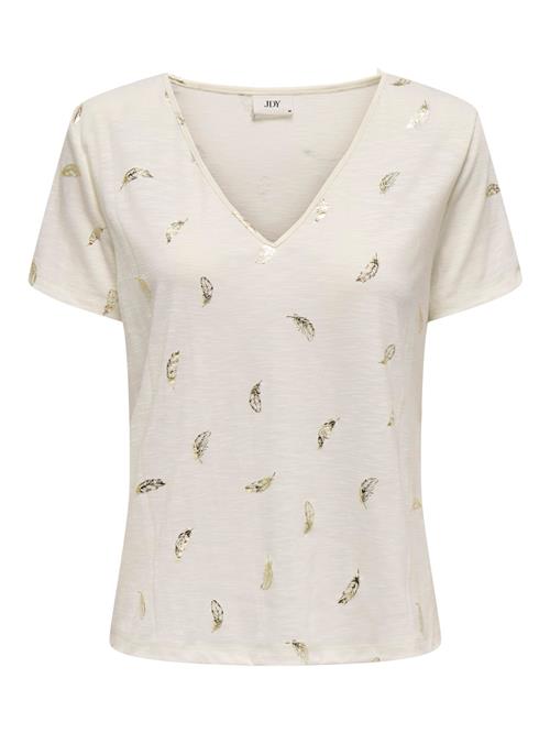 JDY Shirts 'JDYDora Dodo'  guld / hvid-meleret