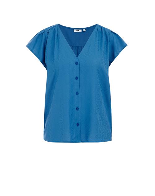 WE Fashion Bluse  himmelblå
