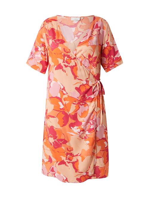 ONLY Carmakoma Kjole 'CARHelen'  orange / lyserød / rød