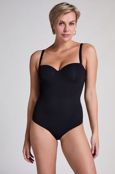 Hunkemöller Glat polstret body Sort